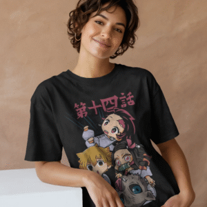 Women Demon Slayer Oversized T-Shirt