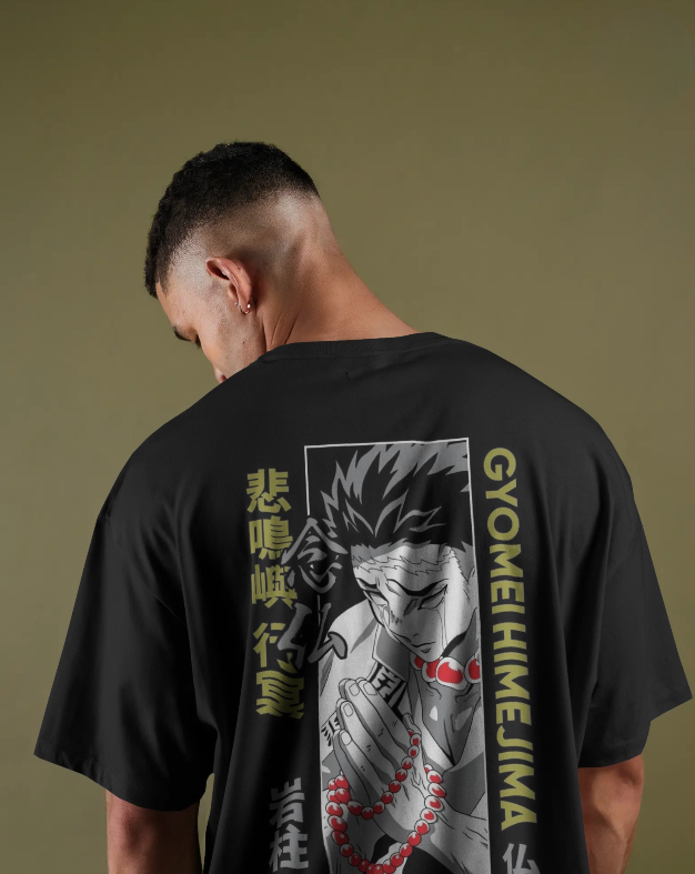 Men's Gyomei Himejima Oversized T-Shirt