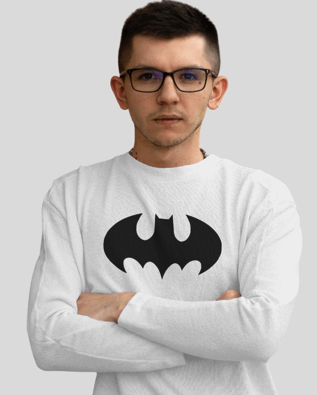 Men's Batman Full Sleeve T-Shirt