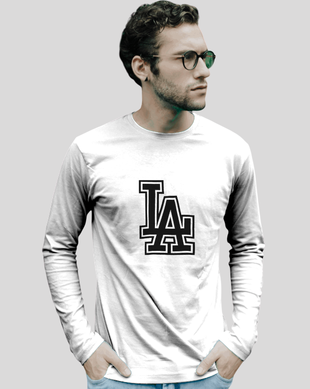Men's Los Angeles Full Sleeve T-Shirt