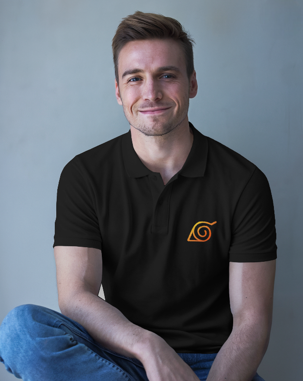 Men's Naruto Polo T-shirt