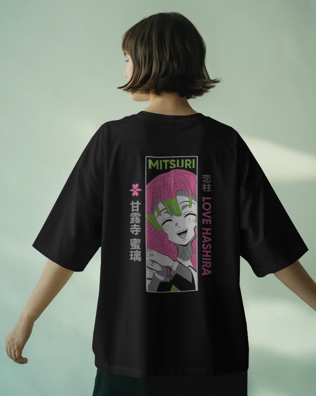 Women Mitsuri Kanaroji Oversized T-Shirt