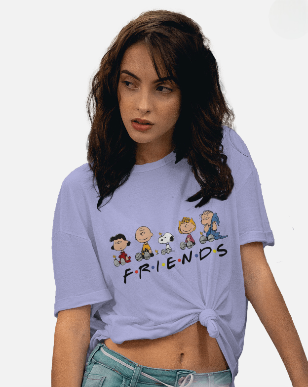 Women Graphic Printed Oversized T-Shirt