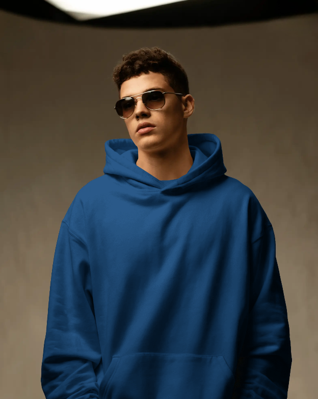 Men's Blue Hoodie