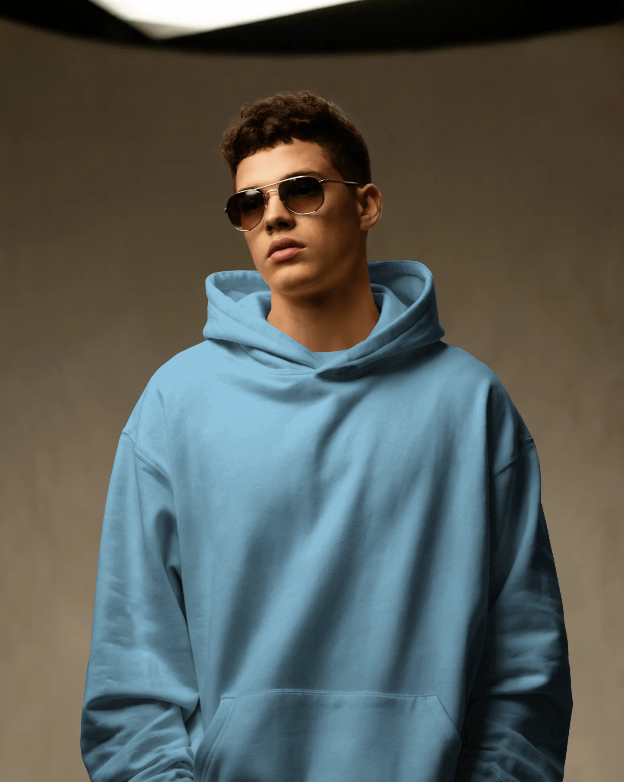 Men's Blue Hoodie