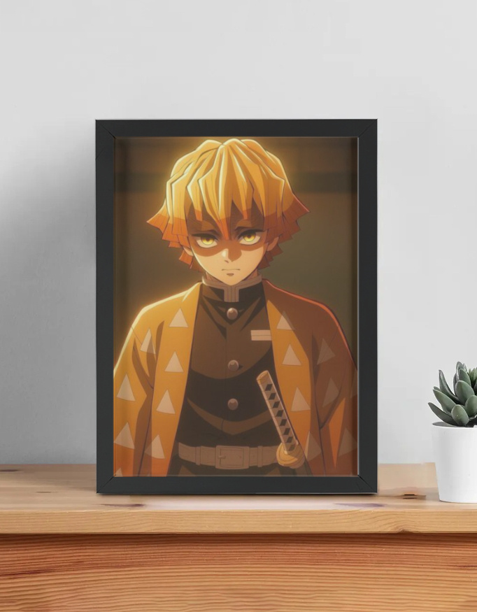 Zenitsu Framed Poster
