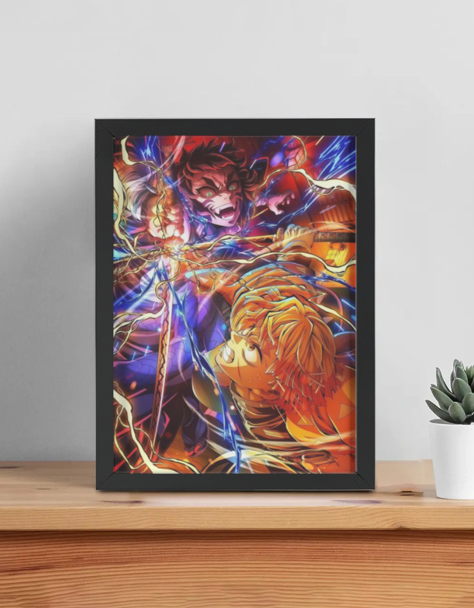 Zenitsu Framed Poster