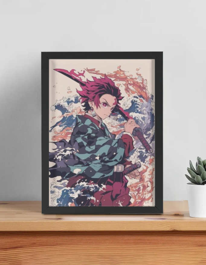 Tanjiro Kamado Framed Poster
