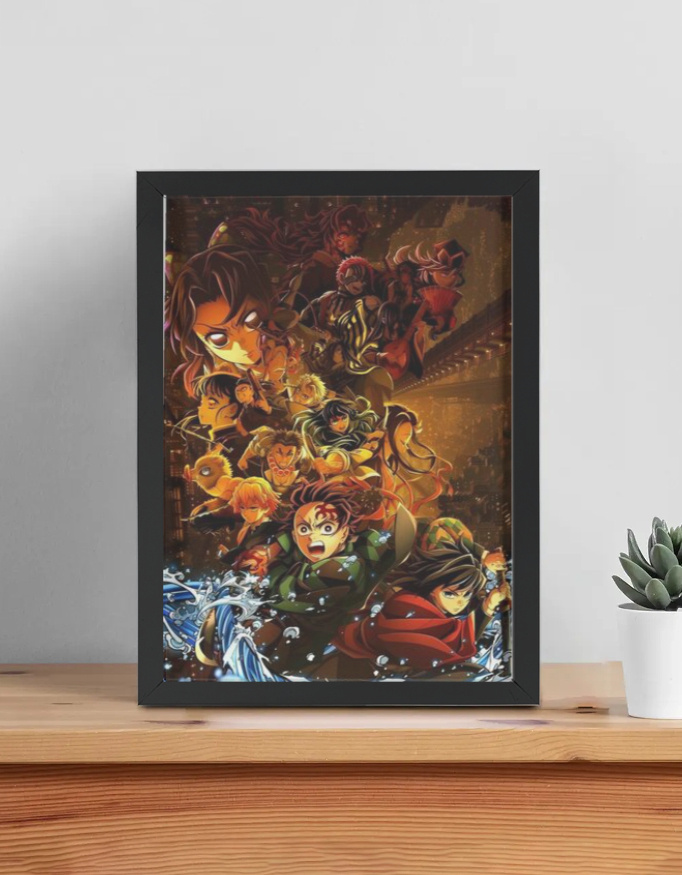 Demon Slayer Framed Poster