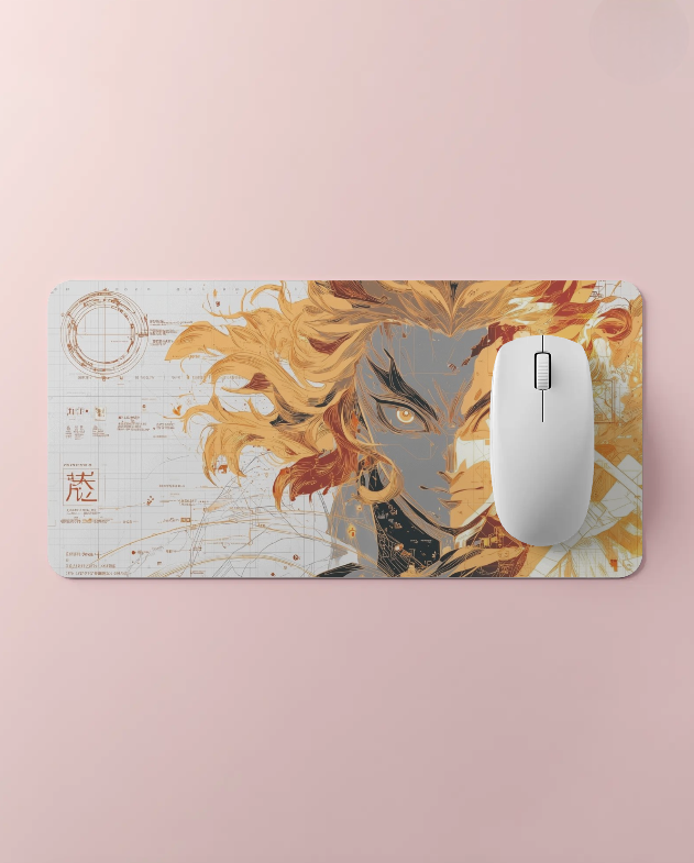 Kyojuro Rengoku Gaming Pad