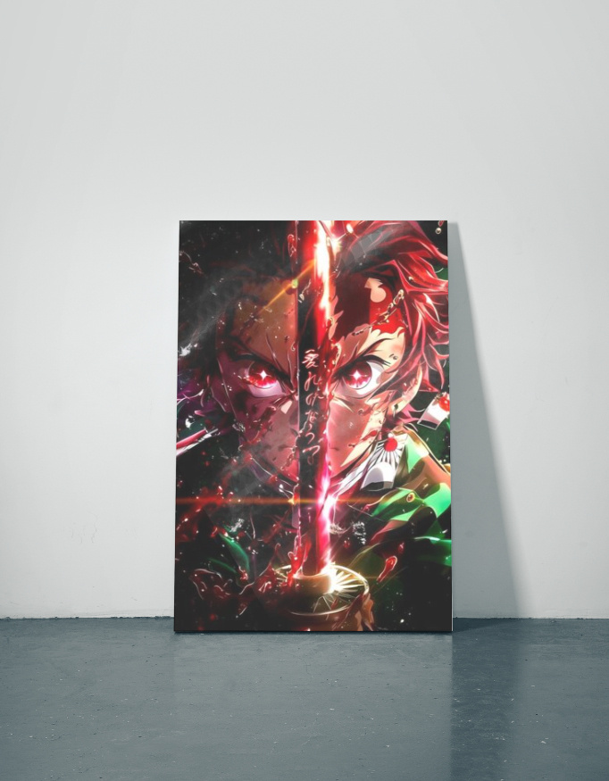 Tanjiro Kamado Metal Poster