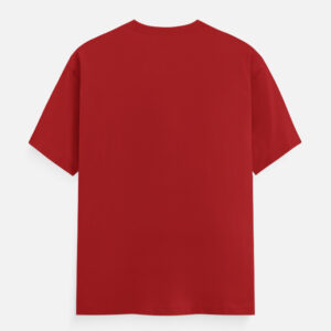 Men's Red Oversized T-Shirt