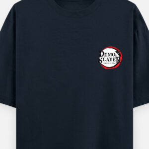 Men's Navy Blue Tokito Oversized T-Shirt